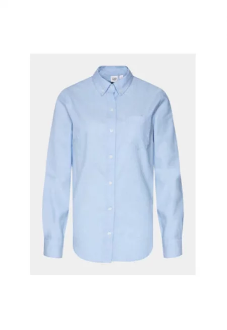 Дамска риза -  303615376 - Памук - 2XS INTL - Син