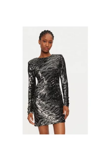 Дамска рокля - Бардо - 304699375 - Полиестер - Черен - Черен