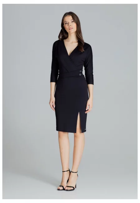 Дамска вечерна рокля Shilard L086 черна