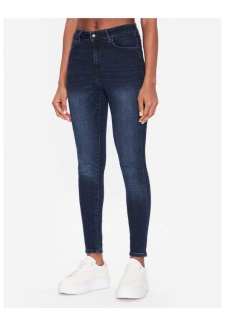 Дамски дънки -  302726042 - Памук - Син - Син