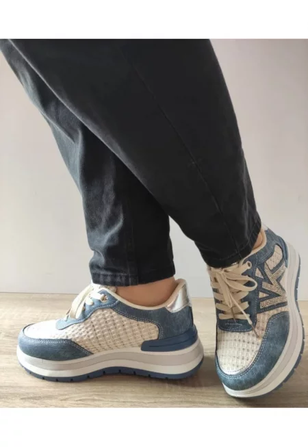 Дамски обувки  Син