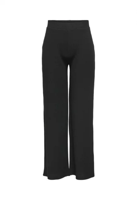 Дамски панталон - САМО - 302986538 - Полиестер - Черен