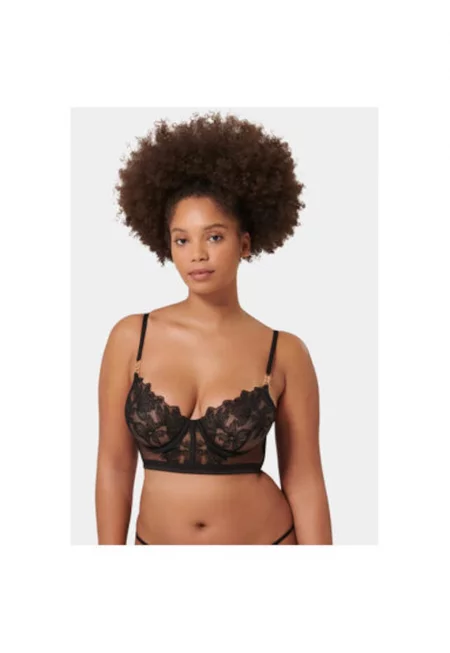 Дамски сутиен -  303951863 - Рециклиран полиестер - Черен - Черен