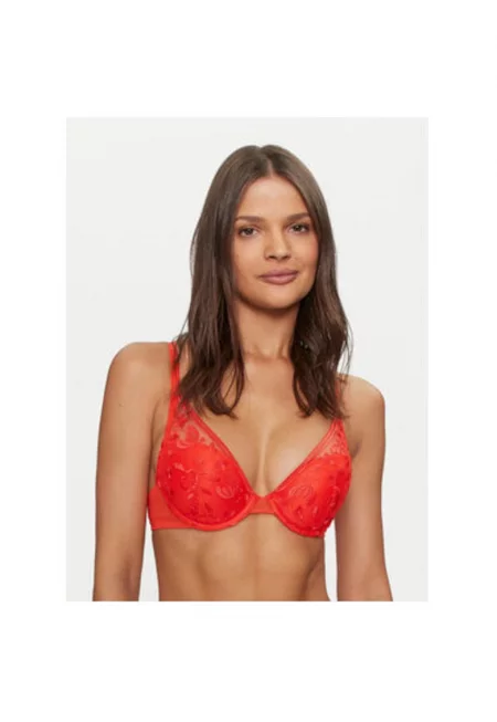 Дамски сутиен -  304178948 - Найлон - Оранжев