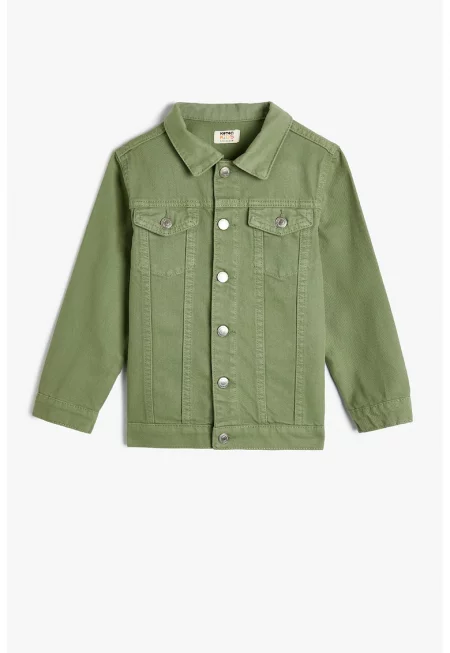 Дънково яке с джобове