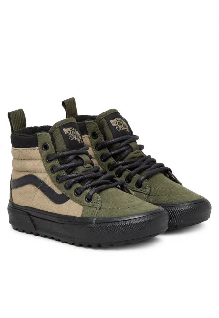 Детски обувки -  MTE SK8-Hi - черно/каки - текстил