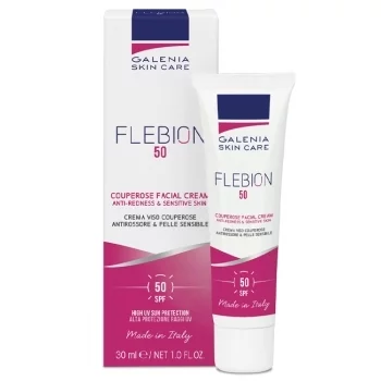 ФЛЕБИОН SPF50 Крем за чувствителна кожа склонна към зачервания 30 мл. ГАЛЕНИА