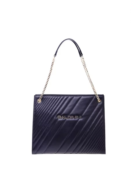 Капитонирана кожена чанта Tote