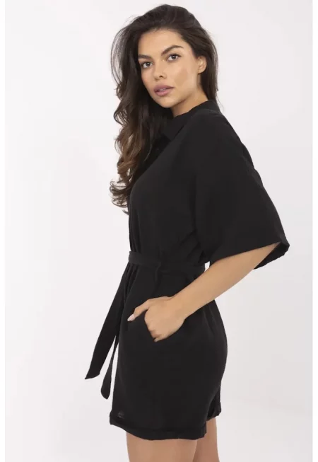 Къс гащеризон със странични джобове - Един размер