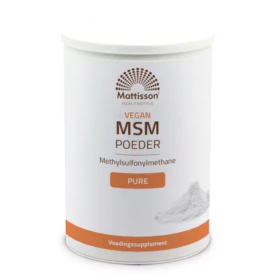 Кости и стави - Веган МСМ (MSM), 8 g х 550 g прах