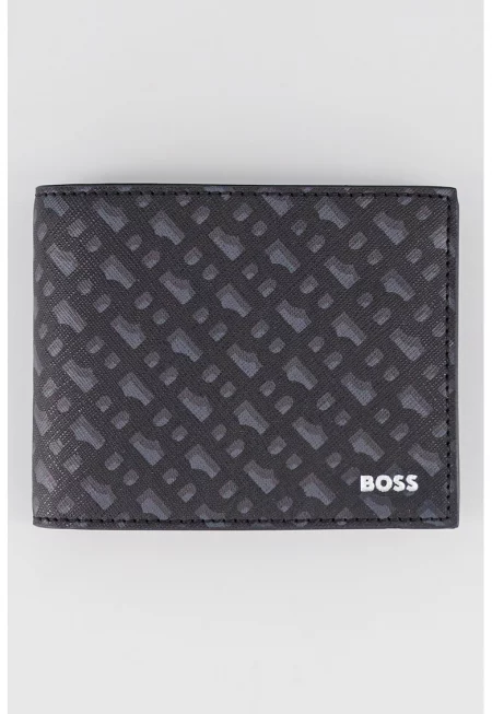 Кожен портфейл с десен