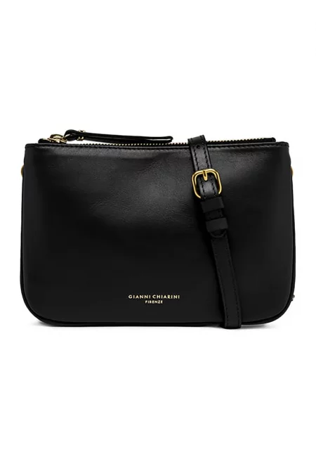 Кожена чанта Frida - Черен