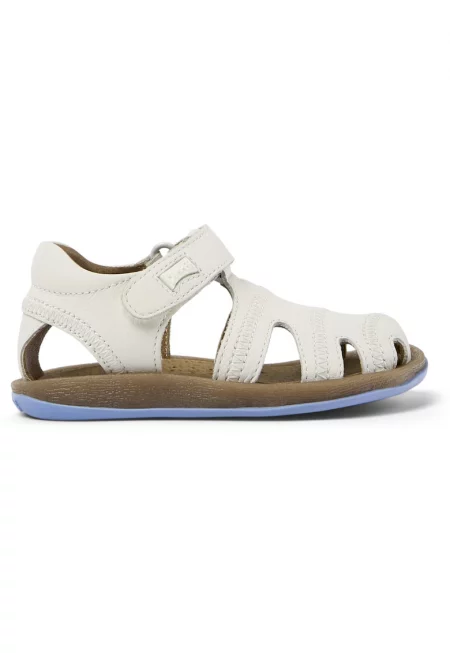 Кожени сандали Fisherman Bicho - Бял