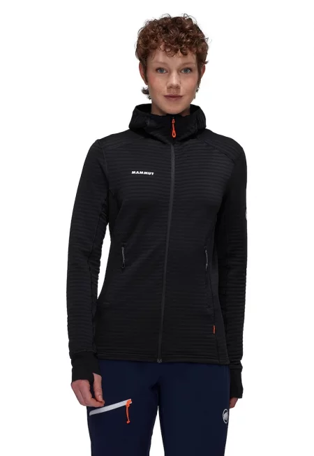 Леко хайкинг яке Taiss качулка - Черен