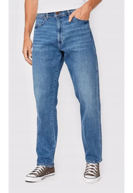 Мъжки дънки  Frontier - свободни - памучни - Син