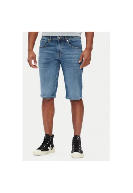 Мъжки дънкови шорти  PM801081EE5 - Памук/Полиестер - 29 US - Сини