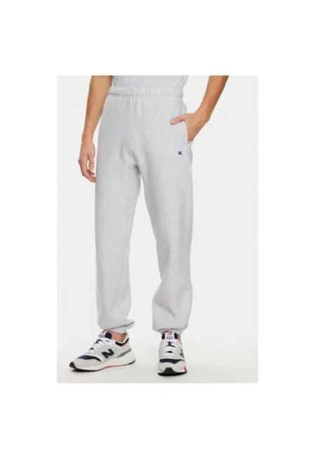 Мъжки панталон -  304700576 - Памук - Сив