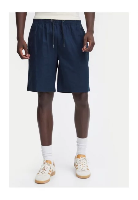 Мъжки шорти  Лен - Тъмносин