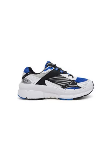 Мъжки спортни обувки - X8X236 XK424 -  Emporio Armani - Естествена кожа - Бял