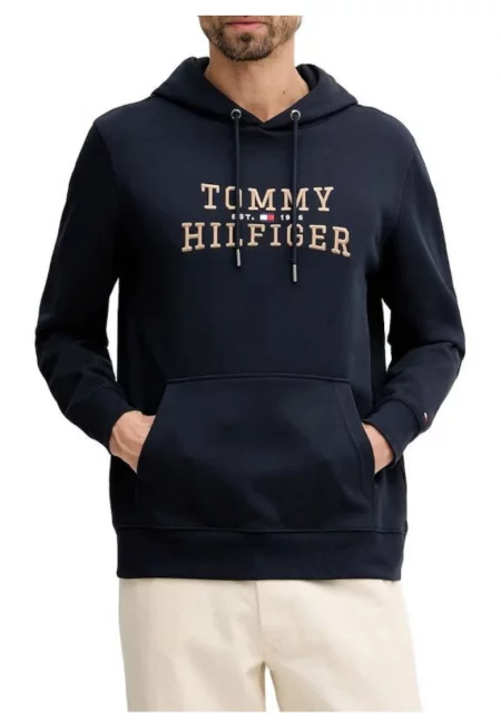 Мъжки суичър  ICON INTECHNO HOODY - Памук - Син -