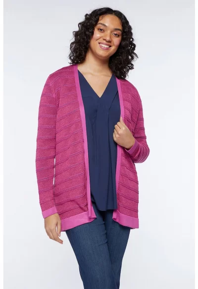 Отворена жилетка с паднали ръкави