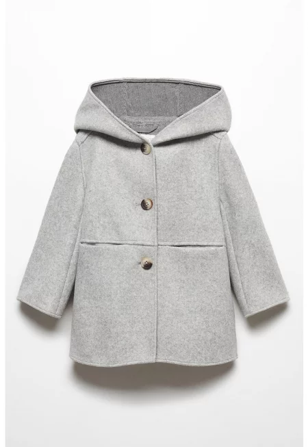 Палто Sandra с качулка