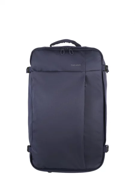 Пътен куфар Tugo с колелца и телескопична дръжка - Син