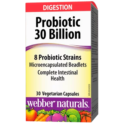 Probiotic 30 billion / 8 Probiotic Strains / Пробиотик, 30 млрд. активни пробиотици, 8 пробиотични щама, 30 капсули