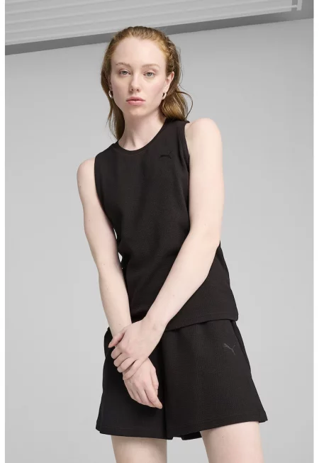 Релефен топ с овално деколте