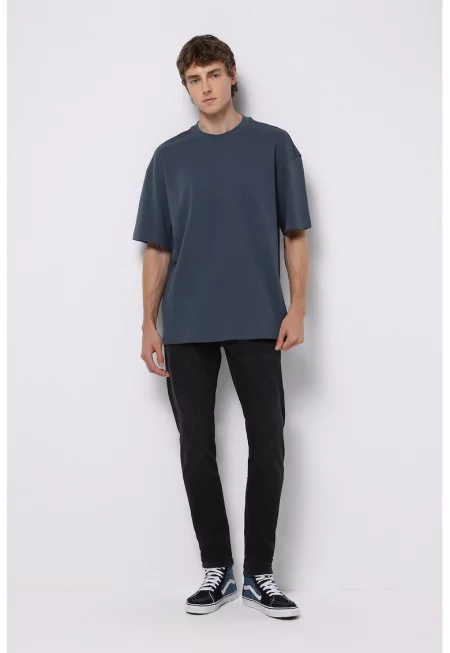 Скини дънки - Избеляло черно