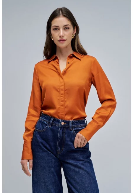 Слим риза с копчета - Мандарина