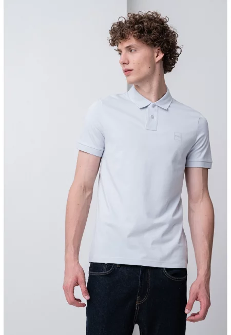 Слим тениска Passenger с яка