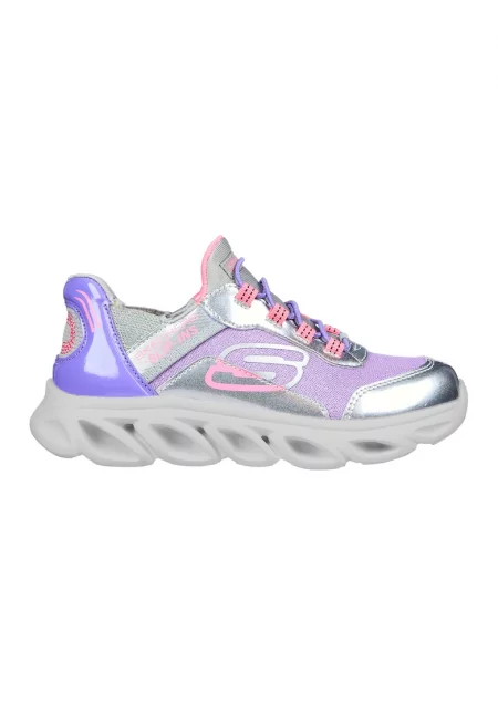 Спортни обувки Flex Glide с омекотени стелки - Лилав/Сребрист