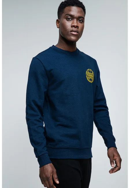 Стандартен суитшърт с кръгъл детайл