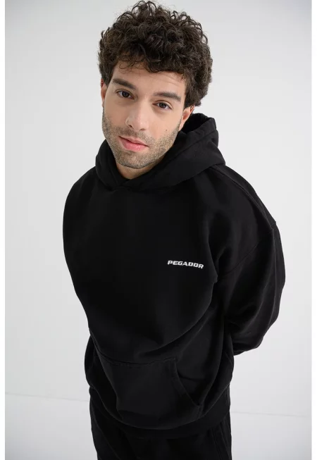 Свободно худи с джоб кенгуру