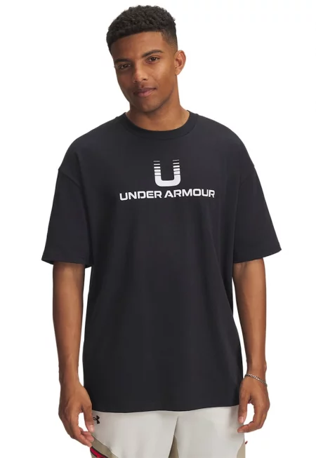 Тениска с памук с графична шарка