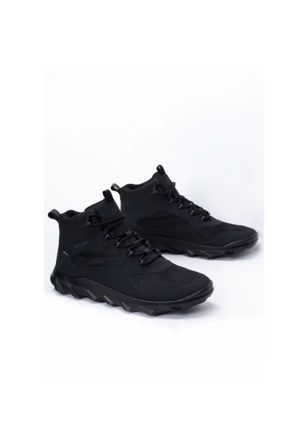 Трекинг обувки за мъже -  MX LOW MID M - Водоустойчиви - Черен - Черен