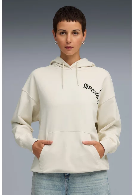 Уголемеоно худи Leo Luxe с паднали ръкави