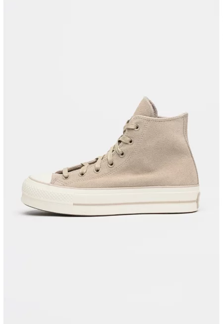 Велурени кецове Chuck Taylor All Star - Светло кафяво