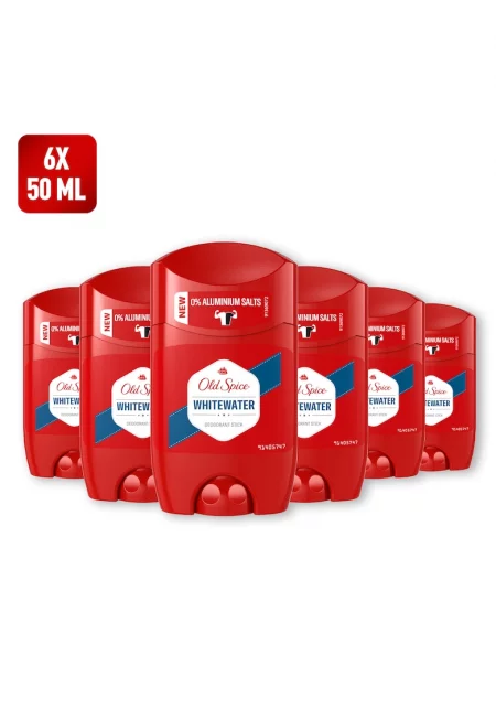 Whitewater стик против изпотяване - 6x50мл
