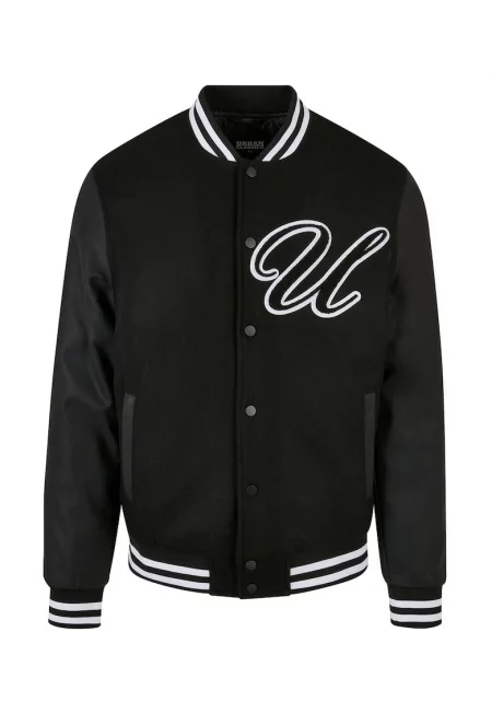 Яке Varsity с джобове встрани