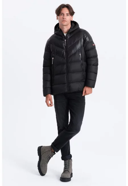 Зимно яке с качулка и вата