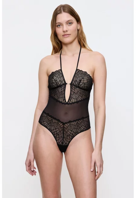 Боди Sexy Lingerie с мрежести панели