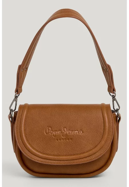 Чанта през рамо от еко кожа с лого