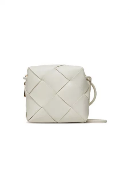 Дамска чанта  13959496 - Екокожа - Екрю