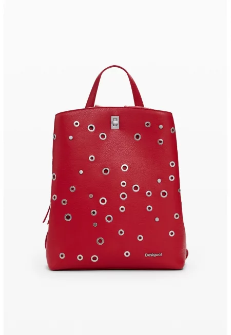 Дамска червена раница 25SAKP31