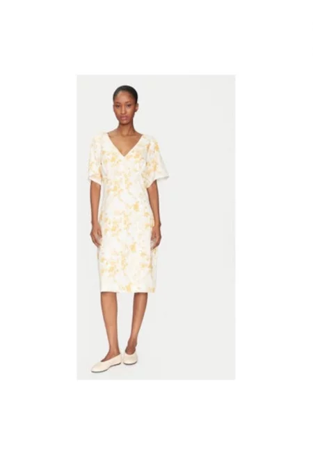 Дамска рокля - 2-ри ден - 305138781 - Полиестер - Жълт - Жълт