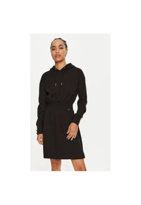 Дамска рокля -  304202582 - Вискоза/Полиестер - XS INTL - Черна