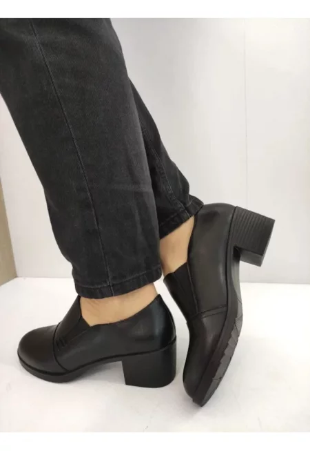 Дамски ежедневни обувки  60010A 01-N - Черно - Черен