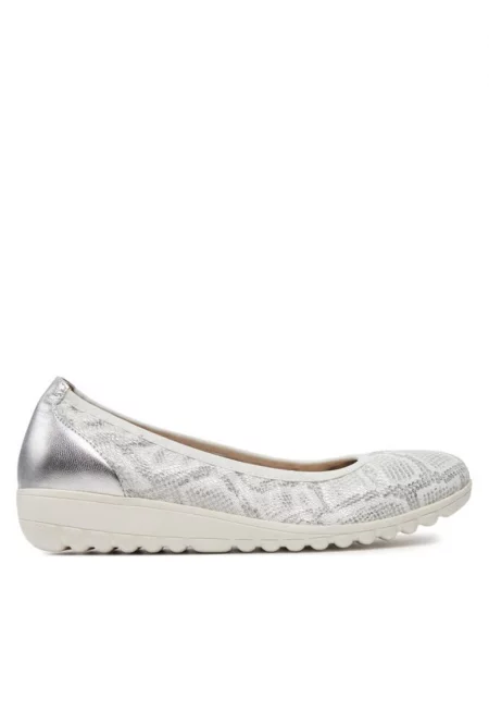 Дамски маратонки -  30366100739 - Естествена кожа - Сребърен